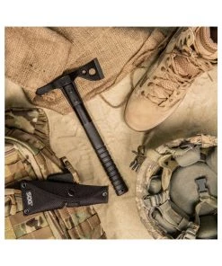 SOG Fasthawk Tomahawk Hardcased Axe - Black - F06TN-CP Survival Knives And Multi-tools