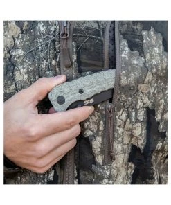 SOG Kiku Assisted Opening Folding Knife With Button Lock - S35VN – KU-3004 Survival Knives And Multi-tools