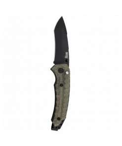 SOG Kiku Assisted Opening Folding Knife With Button Lock - S35VN – KU-3004 Survival Knives And Multi-tools
