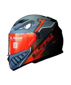 LS2 Helmets Stream Evo Badas Motorbike Helmet - Matt - FF320 Biker Helmets