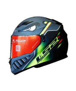 LS2 Helmets Stream Evo Badas Motorbike Helmet - Matt - FF320 Biker Helmets