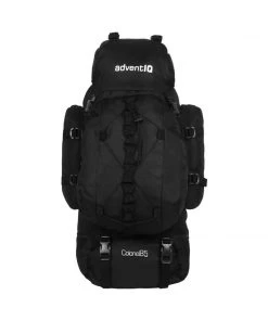 AdventIQ Colonel Rucksack + Detachable Daypack With Rain Cover - 85L