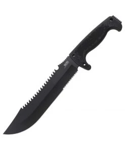 SOG Survival Knives And Multi-tools Jungle Primitive Survival Machete With Sheath - F03TN-CP