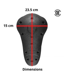 MOTOTECH Protective Riding Gear Safetech Armour Insert - Level 2 - Elbow / Knee - One Pair