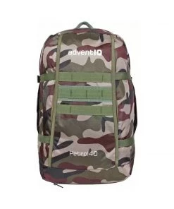 AdventIQ Petrol Military Grade Backpack With Rain Cover - 40L