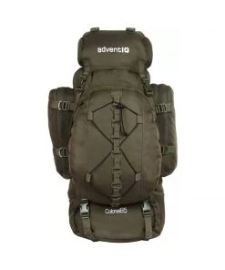 AdventIQ Colonel Rucksack + Detachable Daypack With Rain Cover - 85L