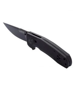 SOG TAC XR Folding Knife - Blackout - 12-38-01-57 Survival Knives And Multi-tools