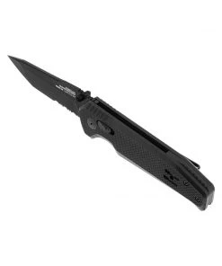 SOG Vision XR Serrated 3.36" Tanto Combo Blade Knife - 12-57-02-57 Survival Knives And Multi-tools
