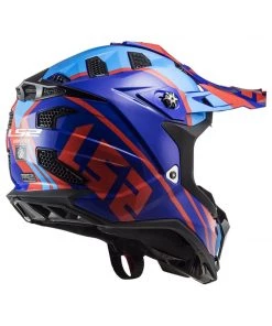 LS2 Helmets MX700 Subverter Evo Gammax Motocross Helmets - Gloss