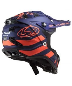 LS2 Helmets Biker Helmets MX700 Subverter Evo Cargo Motocross Helmets - Matt