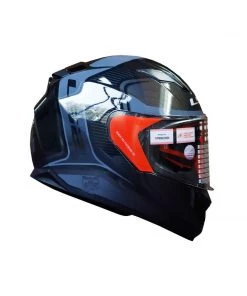 LS2 Helmets Stream Evo Flaux Motorbike Helmet - Gloss - FF320 Biker Helmets