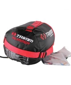 TRIMM Summer Sleeping Bag - Red+Dark Red Camping Accessories