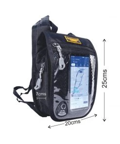 GUARDIAN GEARS Wolverine Tank Pouch With Rain Cover - Black