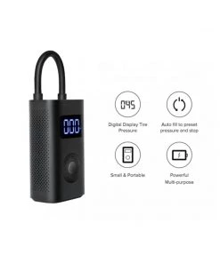 OutdoorTravelGear.com Mi Portable Electric Air Compressor - Black