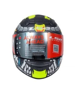 LS2 Helmets Rookie Fly Demon Motorbike Helmet - Matt - FF352