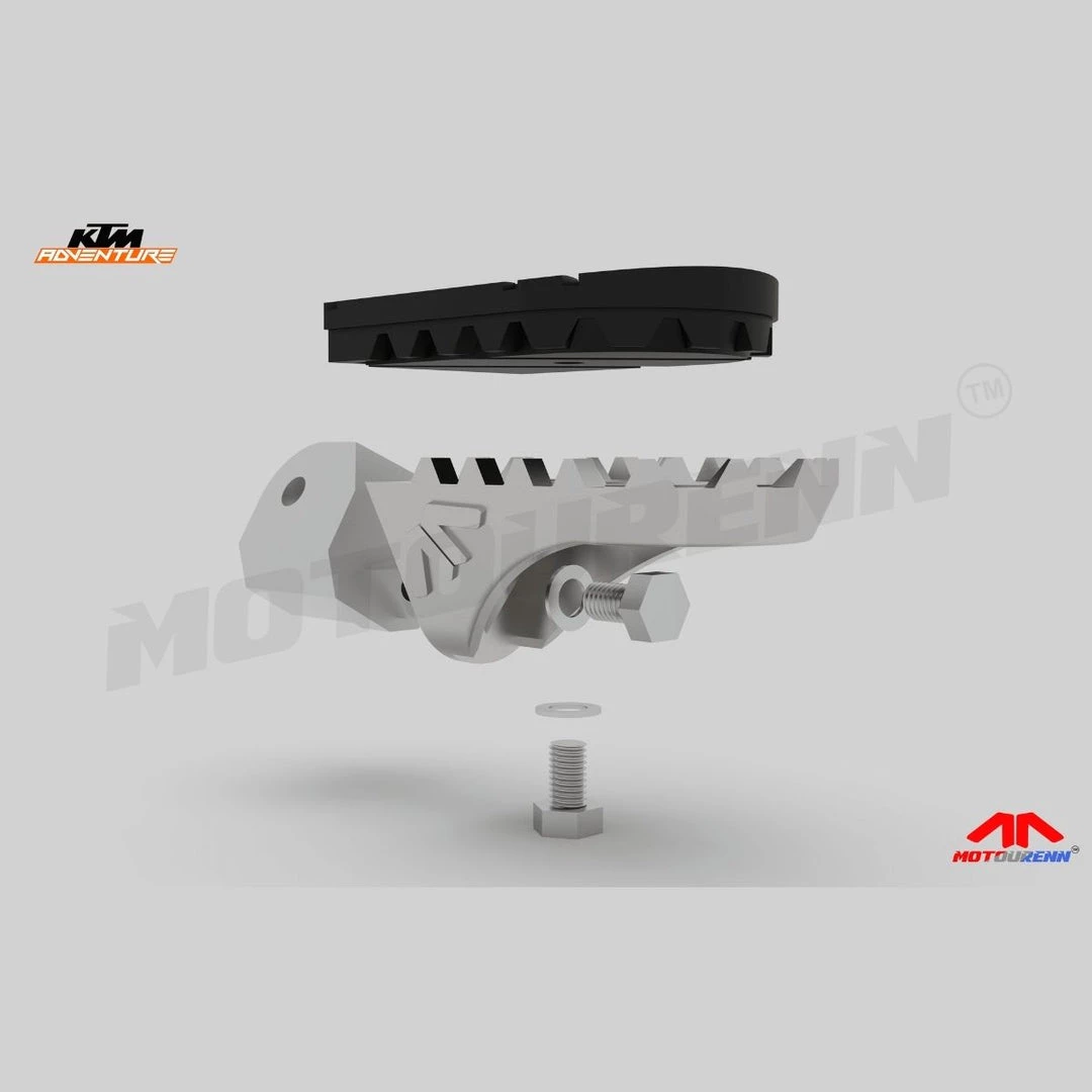 MOTOURENN Adventurist Premium Adjustable Foot Pegs Motorbiking Accessories 3 MOTOURENN Adventurist Premium Adjustable Foot Pegs Motorbiking Accessories