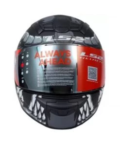 LS2 Helmets Rookie Fly Demon Motorbike Helmet - Matt - FF352