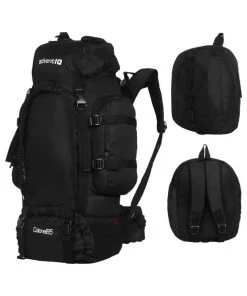 AdventIQ Colonel Rucksack + Detachable Daypack With Rain Cover - 85L