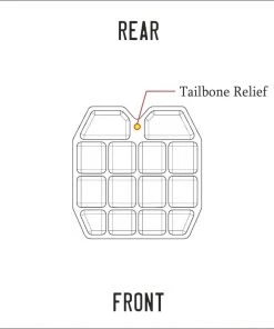 RIDE ON AIR NexGen Mini - Standard - Air Seat Motorbiking Accessories