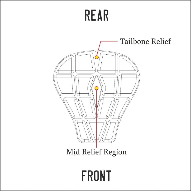 RIDE ON AIR Cruiser - Standard - Air Seat Motorbiking Accessories 2 RIDE ON AIR Cruiser - Standard - Air Seat Motorbiking Accessories