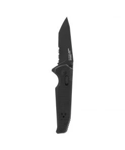 SOG Vision XR Serrated 3.36" Tanto Combo Blade Knife - 12-57-02-57 Survival Knives And Multi-tools