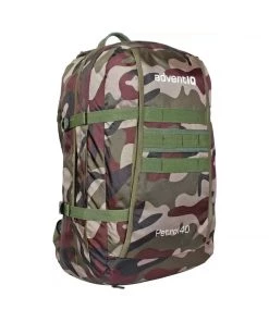 AdventIQ Petrol Military Grade Backpack With Rain Cover - 40L