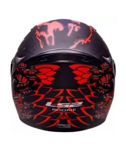 LS2 Helmets Rookie Fly Demon Motorbike Helmet - Matt - FF352