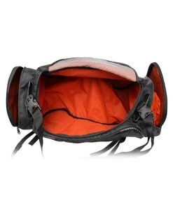 GUARDIAN GEARS Bungee Tie-downs & Luggage Rhino 70L Tail Bag With Rain Cover And Dry Bag - Black