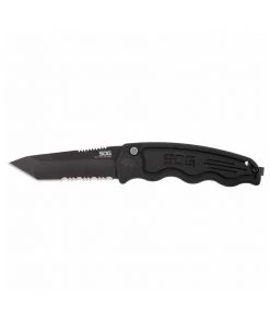 SOG TAC Auto - Tanto - Serrated Folding Knife - ST-13