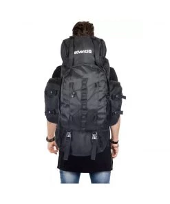 AdventIQ Colonel Rucksack With Rain Cover - 80L Camping Accessories