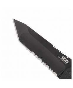 SOG TAC Auto - Tanto - Serrated Folding Knife - ST-13