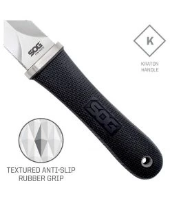 SOG Survival Knives And Multi-tools Pentagon Outdoor Fixed Blade Knife With Sheath – S14-N