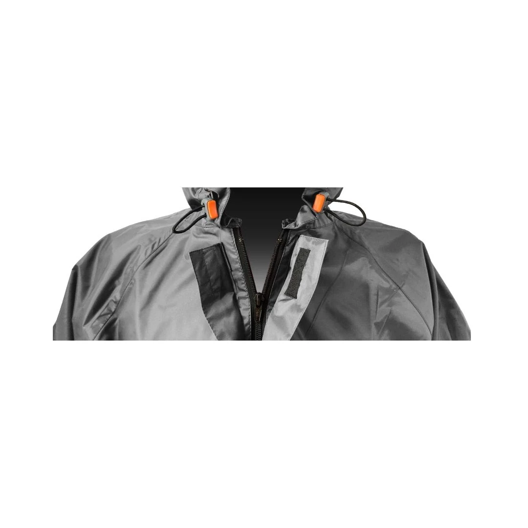 MOTOTECH Hurricane Rain Overjacket 2.0 - Dark Grey Lifestyle Motorbiking Apparel 6 MOTOTECH Hurricane Rain Overjacket 2.0 - Dark Grey Lifestyle Motorbiking Apparel