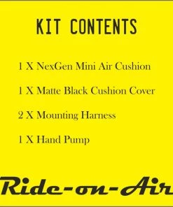 RIDE ON AIR NexGen Mini - Standard - Air Seat Motorbiking Accessories