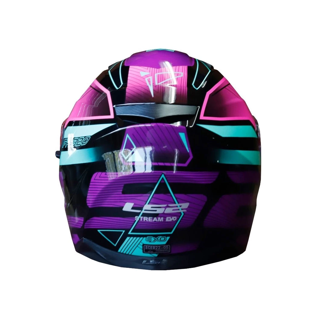 LS2 Helmets Stream Evo Exo Motorbike Helmet - Gloss - FF320 Biker Helmets 14 LS2 Helmets Stream Evo Exo Motorbike Helmet - Gloss - FF320 Biker Helmets