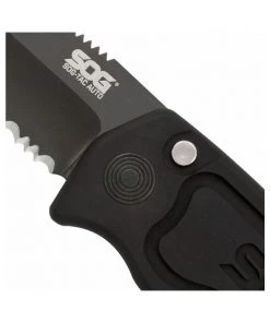 SOG Survival Knives And Multi-tools TAC Auto - Tanto - Serrated Knife - ST-04
