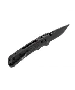 SOG Flash AT - Blackout Serrated Folding Knife - 11-18-02-57