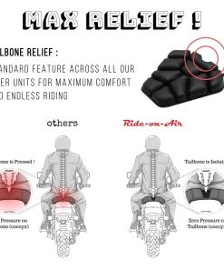 RIDE ON AIR ADV-Sport - Prime - Air Seat Motorbiking Accessories