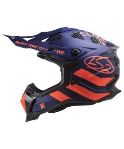 LS2 Helmets MX700 Subverter Evo Cargo Motocross Helmets - Gloss Biker Helmets
