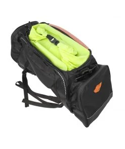 GUARDIAN GEARS Bungee Tie-downs & Luggage Rhino 70L Tail Bag With Rain Cover And Dry Bag - Black