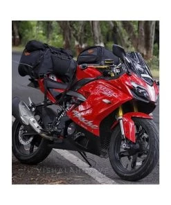 GUARDIAN GEARS Rhino Mini 50L Tail Bag With Rain Cover And Dry Bag - Black 22 GUARDIAN GEARS Rhino Mini 50L Tail Bag With Rain Cover And Dry Bag - Black