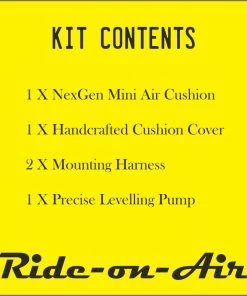 RIDE ON AIR NexGen Mini - Prime - Air Seat Motorbiking Accessories