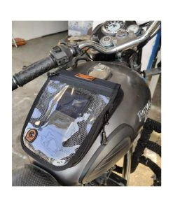 GUARDIAN GEARS Bungee Tie-downs & Luggage Wolverine Magnetic Tank Pouch With Rain Cover And Sling Strap