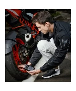 OutdoorTravelGear.com Mi Portable Electric Air Compressor - Black