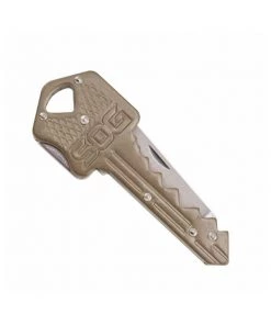 SOG Key Folding Knife - Brass - KEY102-CP