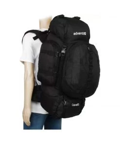 AdventIQ Colonel Rucksack + Detachable Daypack With Rain Cover - 85L