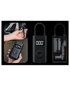 OutdoorTravelGear.com Mi Portable Electric Air Compressor - Black