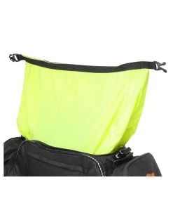 GUARDIAN GEARS Bungee Tie-downs & Luggage Rhino 70L Tail Bag With Rain Cover And Dry Bag - Black