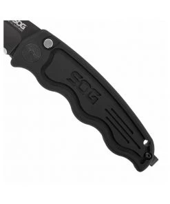 SOG TAC Auto - Tanto - Serrated Folding Knife - ST-13