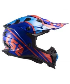LS2 Helmets MX700 Subverter Evo Gammax Motocross Helmets - Gloss